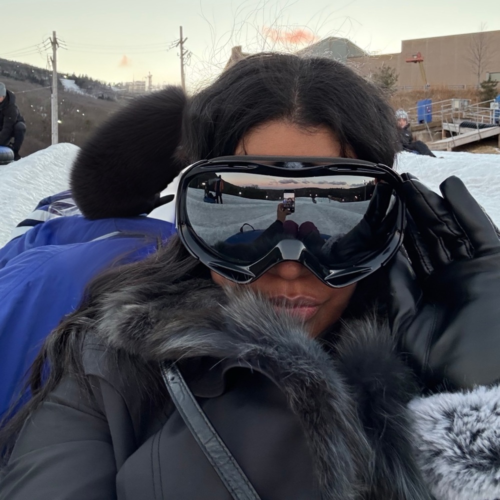 OutdoorMaster Black Ski Goggles